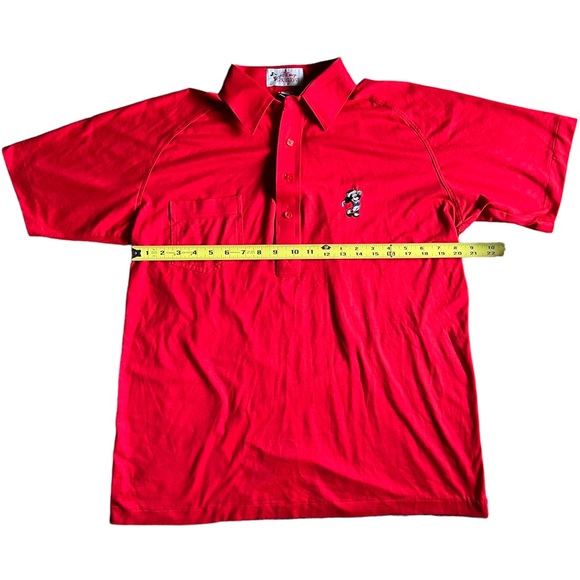 Vintage Disney Fashions Men's Medium Mickey Mouse Golf Polo Shirt - Picture 6 of 10